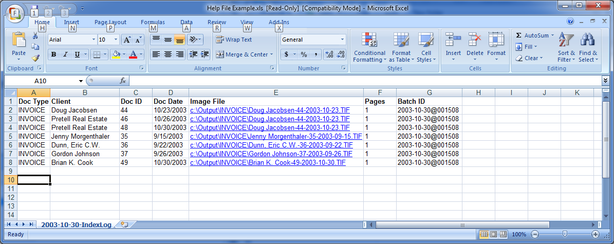 Open PDF From Excel Hyperlink