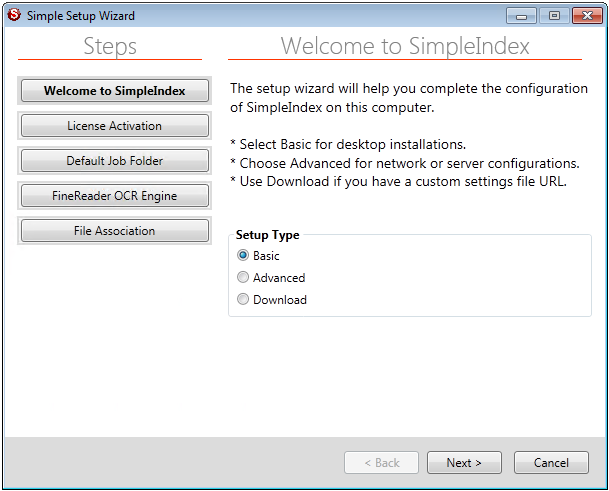 File:SimpleIndex Simple Setup Wizard Type Selection.png