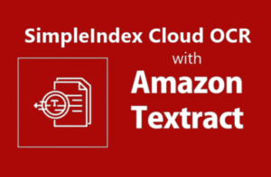 Amazon AWS Textract OCR Application