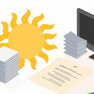 Illustration comparing Cloud and Sunshine OCR Software